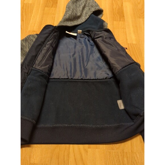 Canada Weather Gear Jacket Coat Youth Kids Medium Blue Hooded Lightweight - Picture 8 of 11